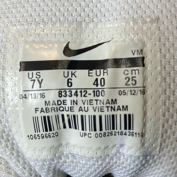 Size 8 - Nike Air Max 90 Triple White W for sale online | eBay Nike Air Max 90 Essential Women Size 8.5 Triple White Athletic Running Sneakers